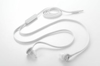 Слушалки стерео handsfree оригинални  за HTC модел RC E190  3.5 mm  бели 
